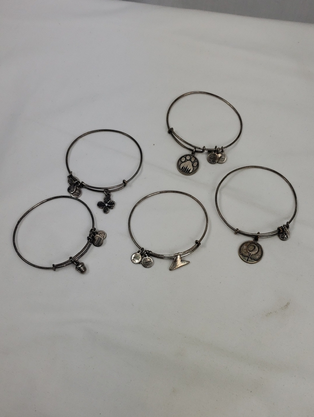 Alex & Ani Bracelets Lot Of 5